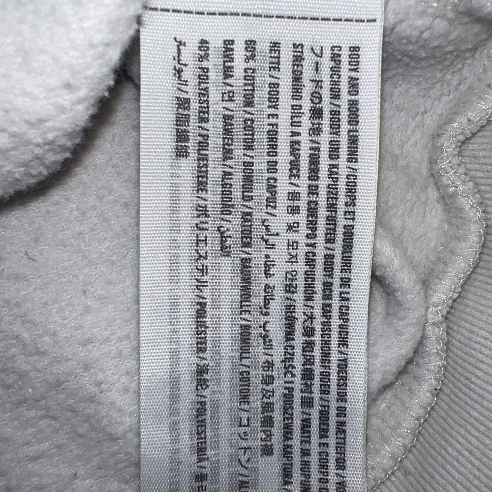 VTG Abercrombie & Fitch Hoodie Womens Sz S White New York EST 1892 Embroider Y2k - Picture 5 of 10